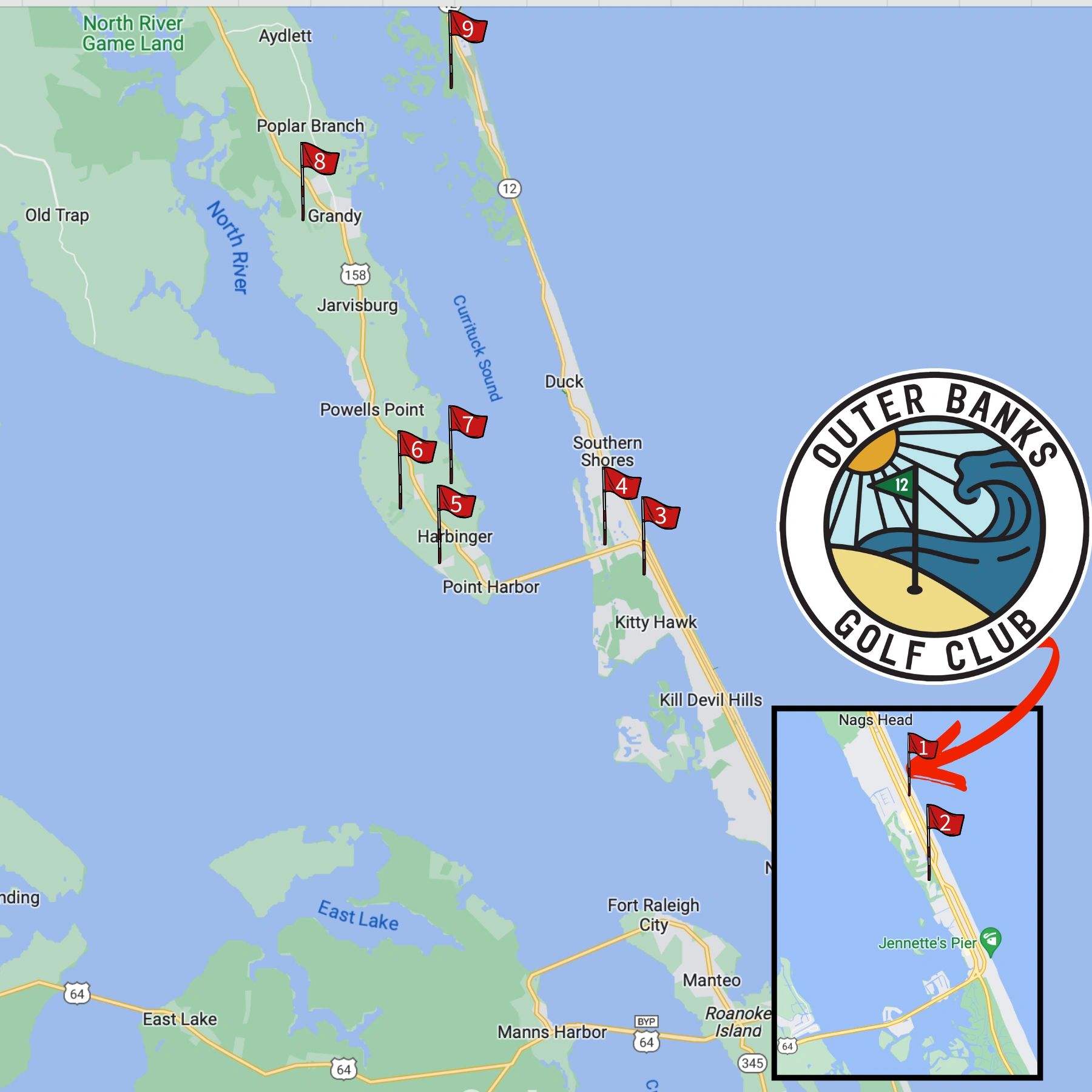 Outer Banks Golf Course Guide